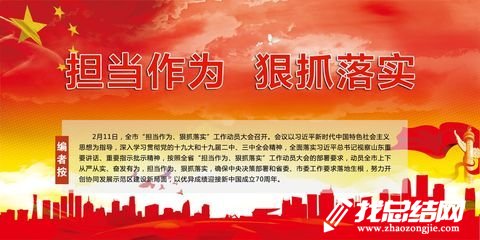 擔當作為、狠抓落實學習活動心得體會范文
